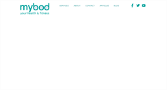 Desktop Screenshot of mybod.co.nz